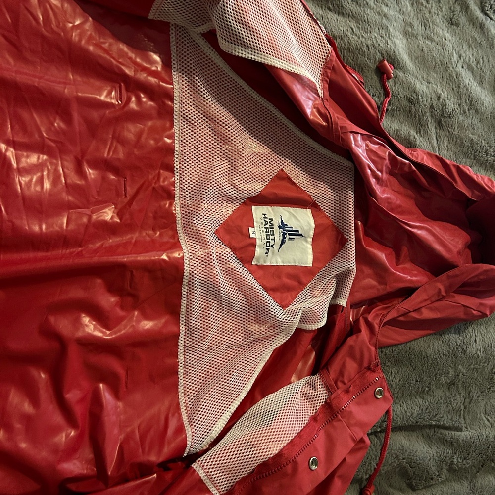 Red Nautica Utility Jacket for Women